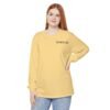 Avonem Women Garment-dyed Long Sleeve T-Shirt