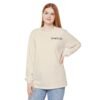 Avonem Women Garment-dyed Long Sleeve T-Shirt