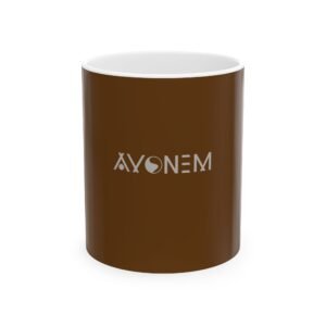 14987985789002958702_2048.jpeg Avonem Brown Ceramic Mug, (11oz, 15oz)