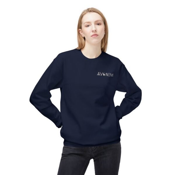 17509694268462058065_2048.jpeg Avonem Women Midweight Softstyle Fleece Crewneck Sweatshirt