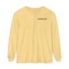 Avonem Women Garment-dyed Long Sleeve T-Shirt