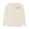 Avonem Women Garment-dyed Long Sleeve T-Shirt