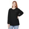 Avonem Women Garment-dyed Long Sleeve T-Shirt