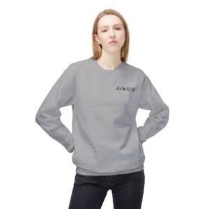 5690699175288025540_2048.jpeg Avonem Women Midweight Softstyle Fleece Crewneck Sweatshirt