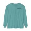 Avonem Women Garment-dyed Long Sleeve T-Shirt