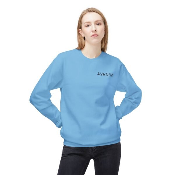 7555148957157261429_2048.jpeg Avonem Women Midweight Softstyle Fleece Crewneck Sweatshirt