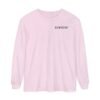 Avonem Women Garment-dyed Long Sleeve T-Shirt